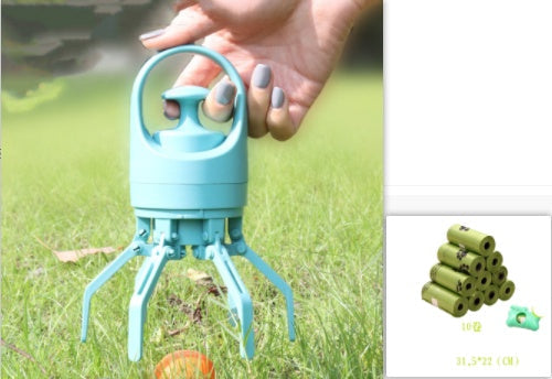 Dog Pooper Scooper with built-in Poop Bag